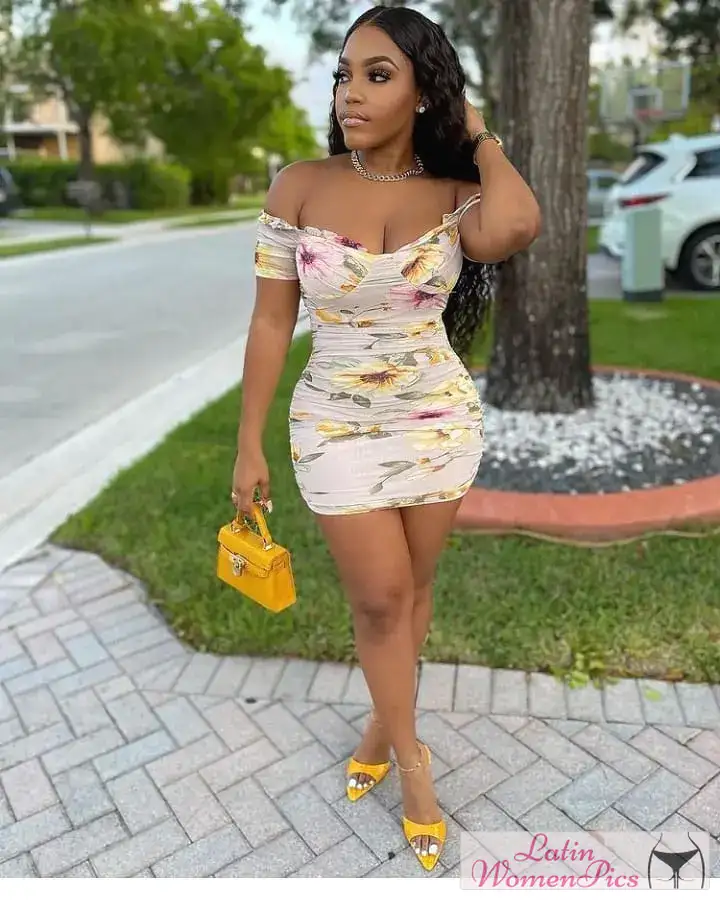 charming Jamaican female